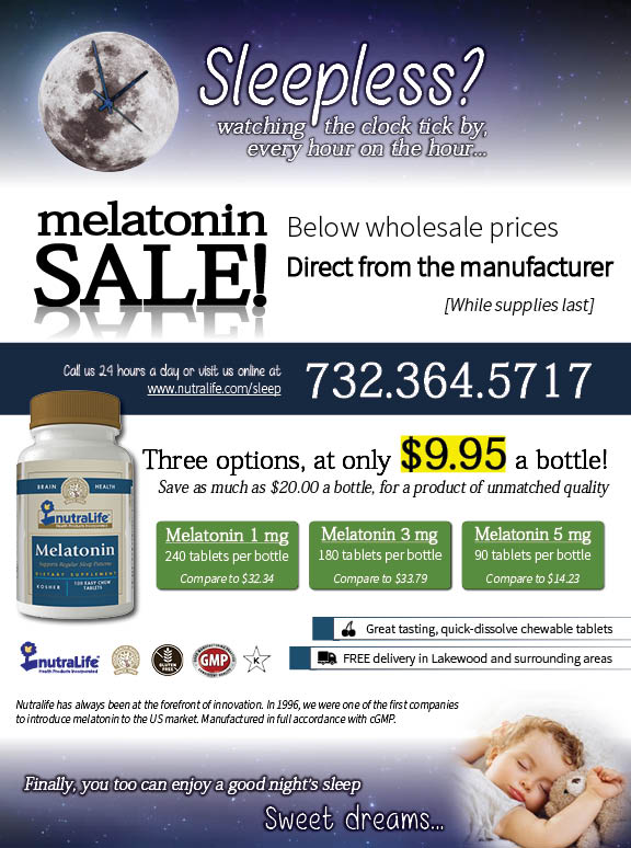 nutralife melatonin sale
