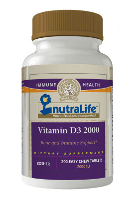 Nutralife Vitamin D3 2000iu